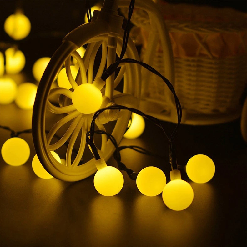 No. 1 Wedding Party Multicolorful Ground Wall Solar String Strip Decoration LED Bulb Ball Lantern Lamp Light