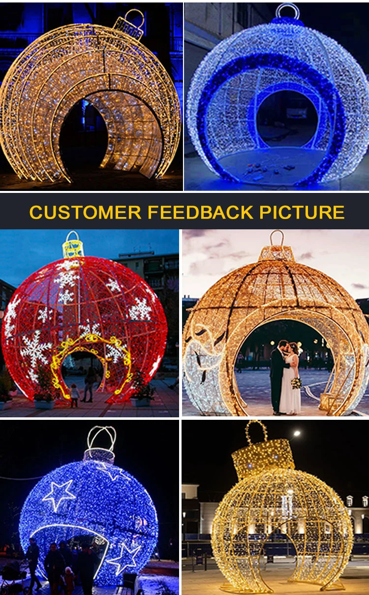 Creative Illuminated LED Lighting Design Motif Lights Decorative Lighted Ball