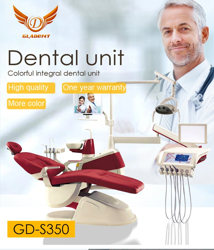 Brand New Practical Dental Unit Chair with LED Light